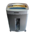 Namibind NB-421 Cross-Cut Paper Shredder, 12/15-Sheet Capacity, 3x15mm Shred Size, 18L Bin, 220mm Throat, Shreds Paper, CD, Credit Cards, Thermal Shutdown