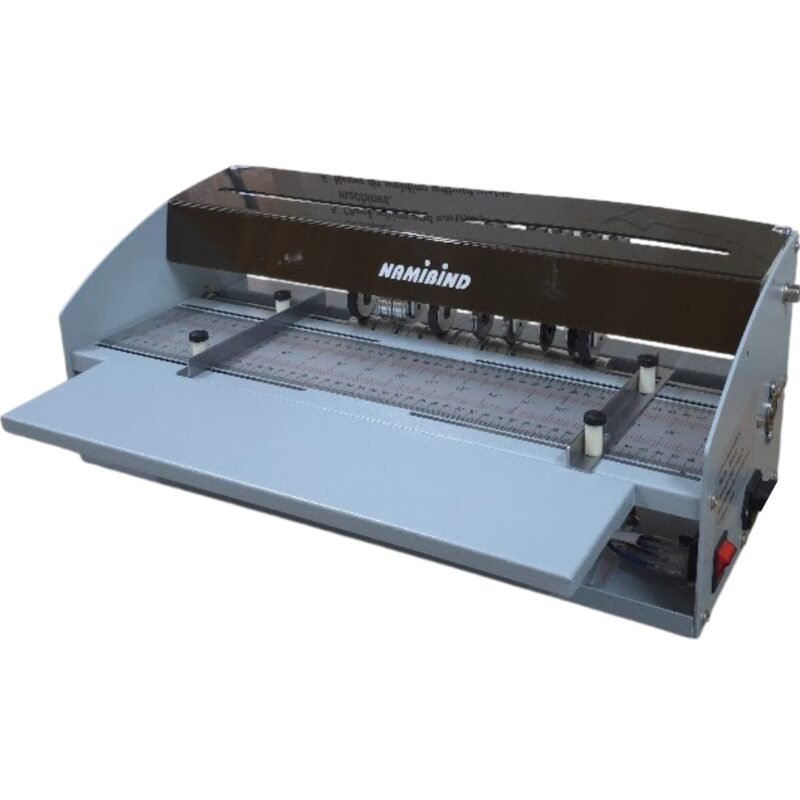 Namibind SH500 5-in-1 Electric Creasing, Perforating, Slitting, Spine Creasing & Flap Creasing | 460mm Manual Paper Creaser | 60–500 GSM