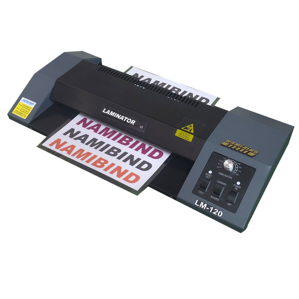 Namibind LM-120 A4 Hot & Cold Laminator with 250 Micron Thickness and 80 cm/min Speed - Image 4