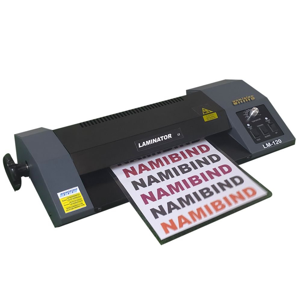 Namibind LM-120 A4 Hot & Cold Laminator with 250 Micron Thickness and 80 cm/min Speed - Image 5