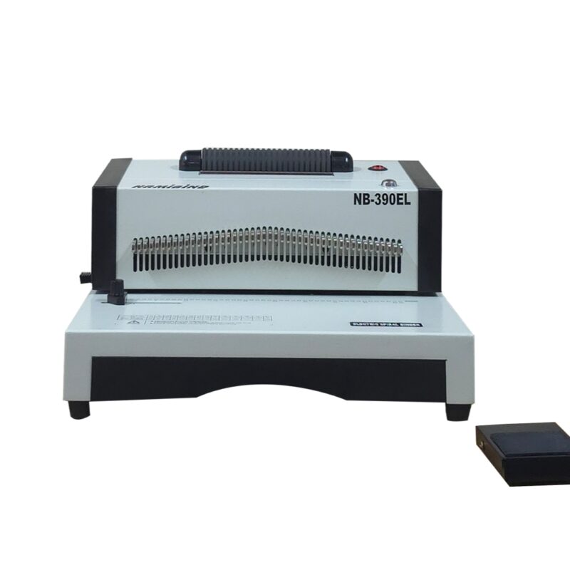 Namibind NB 390EL Electric Binding Machine, A4 Size, 20-22 Sheet Punch (70gsm), 400-500 Sheet Binding Capacity with Coil Inserter - Image 8