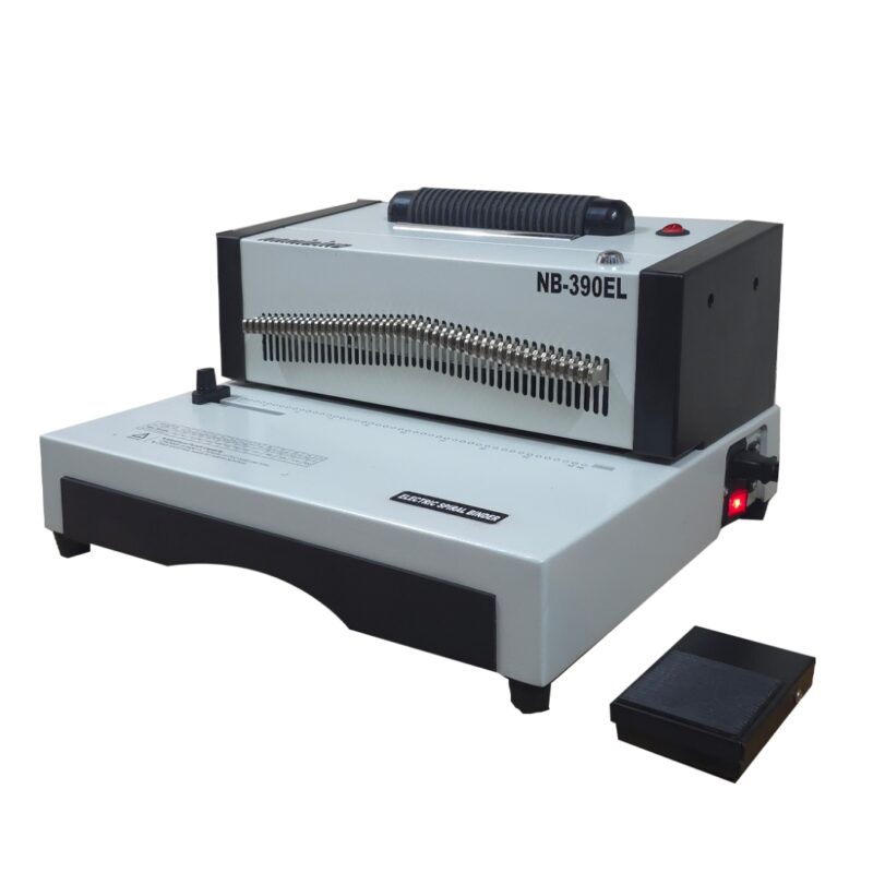 Namibind NB 390EL Electric Binding Machine, A4 Size, 20-22 Sheet Punch (70gsm), 400-500 Sheet Binding Capacity with Coil Inserter - Image 6