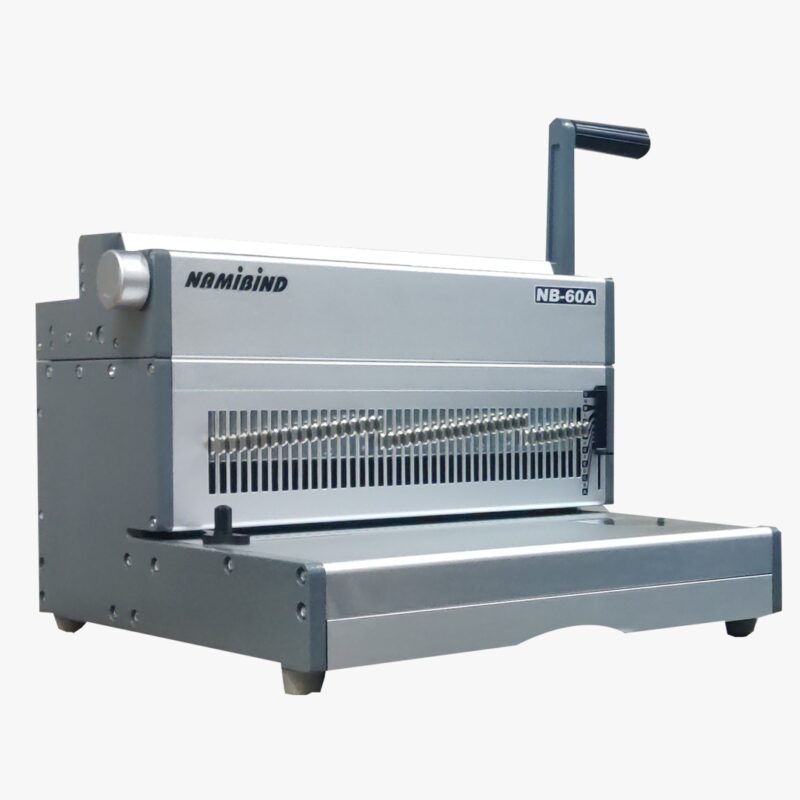Namibind NB60A (3:1) Electric Wire Binding Machine | 28-Sheet Punch Capacity | 250-Page Binding | 340 mm Punch Width | 27/40 Holes - Image 7