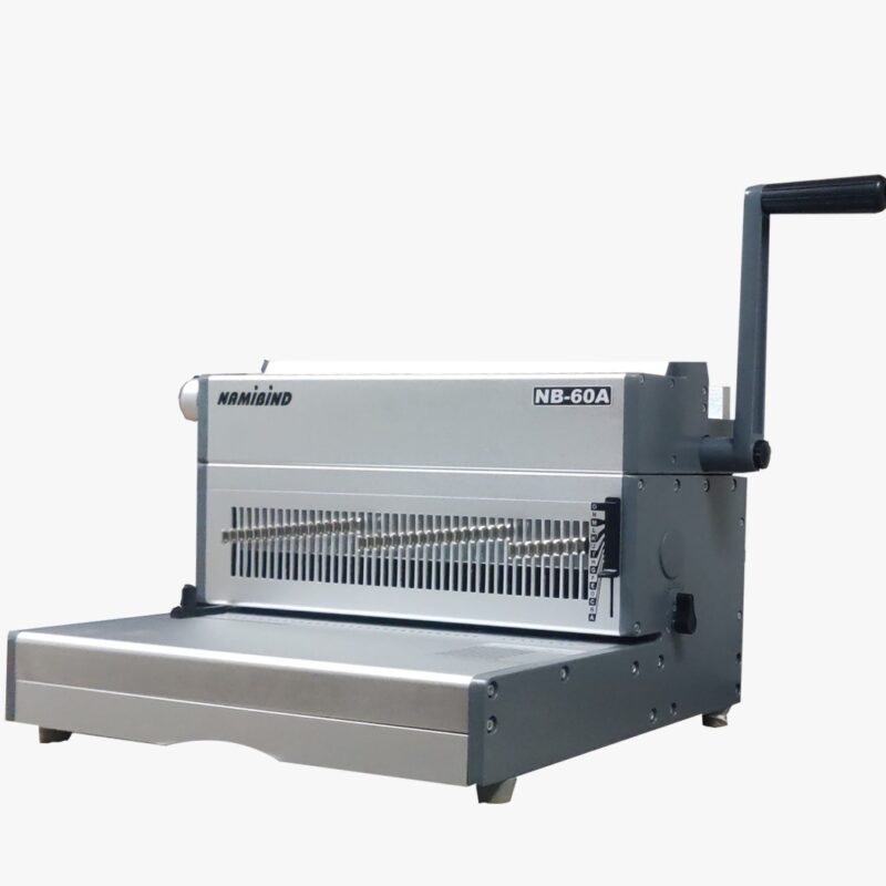 Namibind NB60A (3:1) Electric Wire Binding Machine | 28-Sheet Punch Capacity | 250-Page Binding | 340 mm Punch Width | 27/40 Holes - Image 6