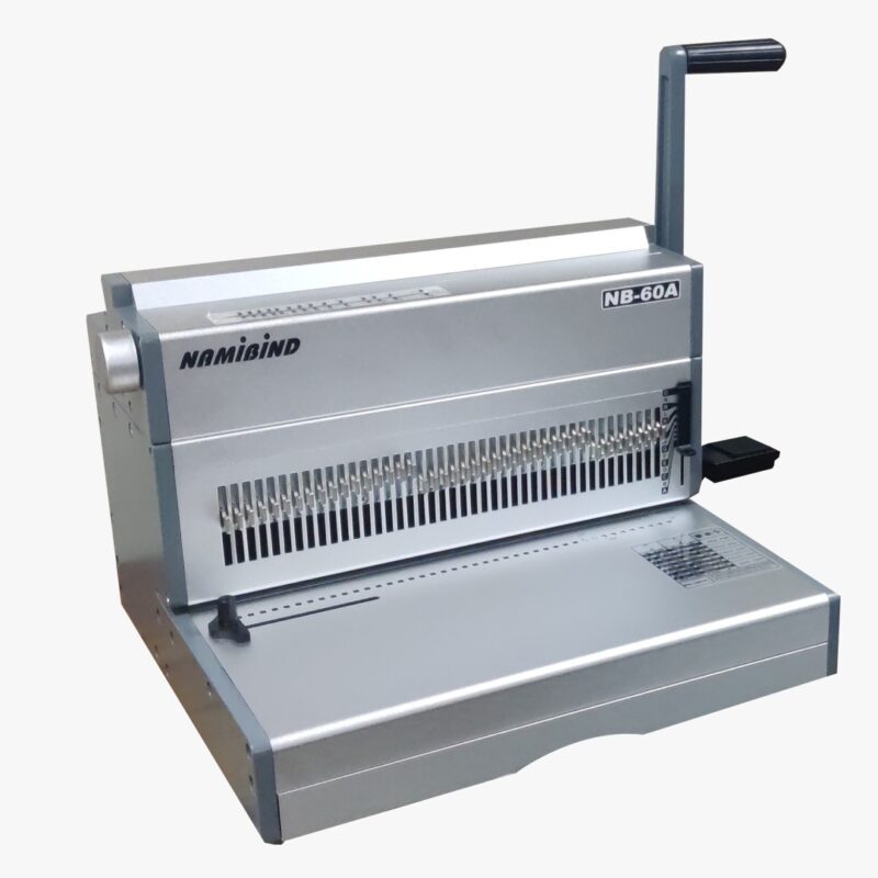 Namibind NB60A (3:1) Electric Wire Binding Machine | 28-Sheet Punch Capacity | 250-Page Binding | 340 mm Punch Width | 27/40 Holes - Image 5