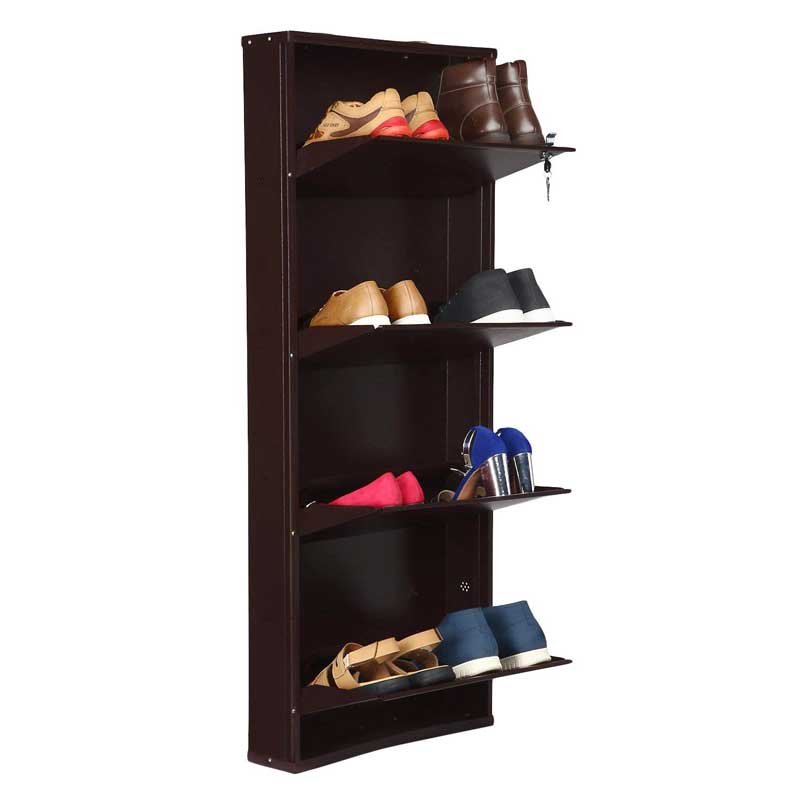 Wall-Mounted Shoe Rack