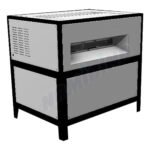 Namibind SC-3410 Dual-Shaft Strip-Cut Shredder | 45-Sheet & 3-Ply Box Shredding | 8mm Shred Size | 410mm Feed Width | 120 kg/hr Capacity | EN8 Steel Cutters | Heavy-Duty MS Body