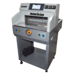 Namibind NB-4606 V 7.2 Programming Electric Paper Cutter, 18-inch, 460 mm Max Cutting Width, 60 mm Thickness, Auto Paper Press & Cut, 7" LCD Screen, Infrared Protection