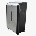 Namibind MAX-20 Cross Cut Paper Shredder | 20-Sheet Capacity | Shreds Paper, CDs & Credit Cards | 26L Bin | 4x45 mm Shred Size | 230mm Throat Width | 10-Min Continuous Run | Heavy ABS Body