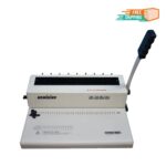 Namibind W12 Manual Wire Binding Machine 12 Sheets Punching Capacity, 120 Sheets Binding, A4 Width, 34 Holes, Adjustable Margin, Ideal for Office & School Use