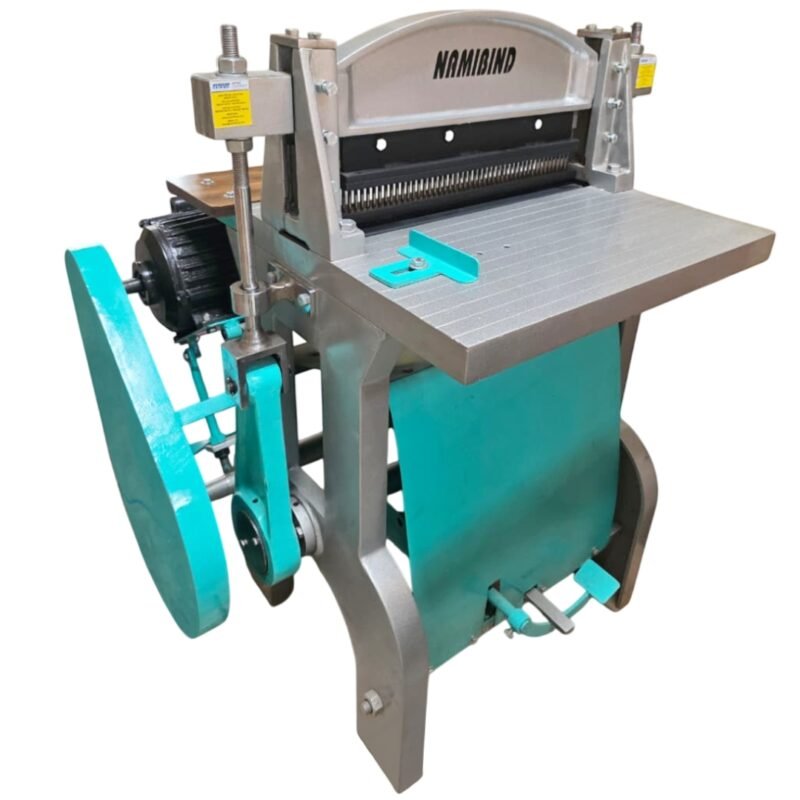 Namibind HDS-22, Die Changeable 22 Inch Paper Punching Machine, 18-Inch Punching Size, 1 HP Motor, 45-50 Sheet Capacity, MS Structure, Foot Operated, Wiro/Comb/Spiral Dies