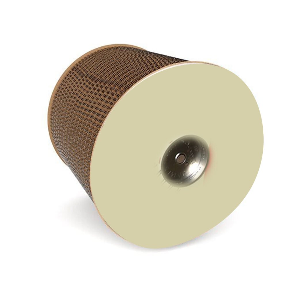 14 mm (9/16″) 3:1 Pitch Silver Double Loop Ring Wire Spool (22000 Loops ...