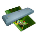 Excelam PL-12 Pouch Laminator, 330 mm Laminating Width, 2-Roller System, 80-125 Micron, 5-Min Warm-Up, Compact ABS Plastic Body, Ideal for Home, Office & School Use
