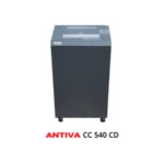 Antiva CC 540 CD Heavy-Duty Cross-Cut Paper Shredder – 4x30mm Shred Size, 32-35 Sheets Capacity, 80L Waste Bin, CD/DVD Shredding, Auto Reverse, LED Display, Thermal Protection