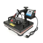 Namibind 5-in-1 Heat Press Machine 12 x 15 Inch, Multifunction Combo Sublimation Machine for T-Shirts, Mugs, Caps, Plates & More | Digital Control, 360° Rotation