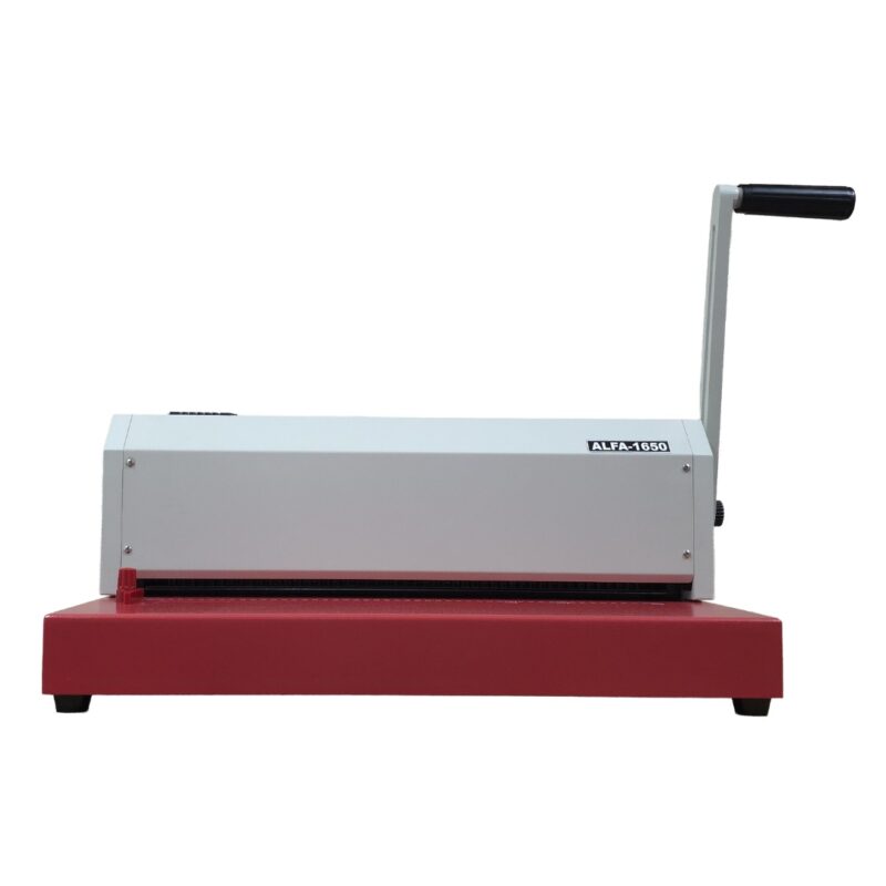 Namibind ALFA-1650 A3 Heavy Duty Spiral Binding Machine | 49 Hole Punch, Large Punching Base, Manual Operation, Spiral Binder for Office, School & Binder