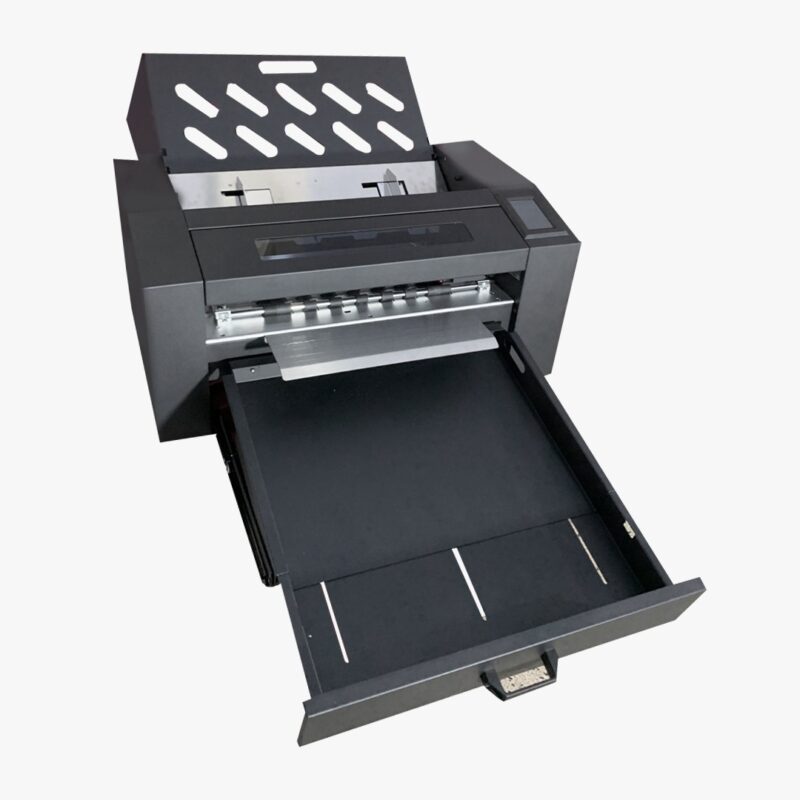 Namibind JH380 Ultra Digital Automatic Sheet Cutter Plotter With Rotating Creasing Wheels, 370mm Media Width, 150-Sheet Auto Feeding, 2000G Max Force, Dual Blade Head, Wi-Fi/USB/UDISK