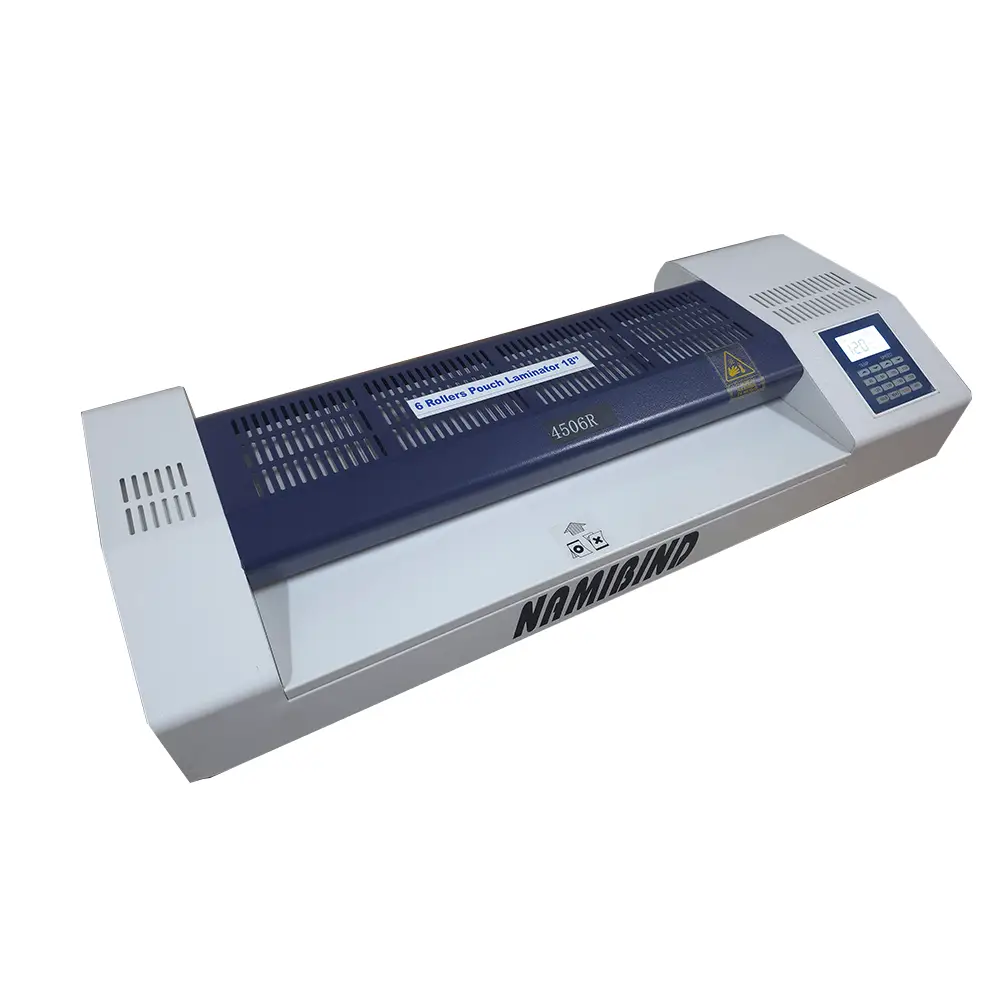 Namibind A3 LM-4506R Heavy-Duty Pouch Laminating Machine, 450 mm Width, 6-Roller Non-Heating Metal Body Laminator for Office & Commercial Use - Image 3