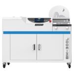Namibind BM300L Automatic Perfect Binding Machine, A4 310mm, 60mm Binding Thickness, 250 Books/Hour, PLC Controlled, Dual Glue System, 7” Touch Display