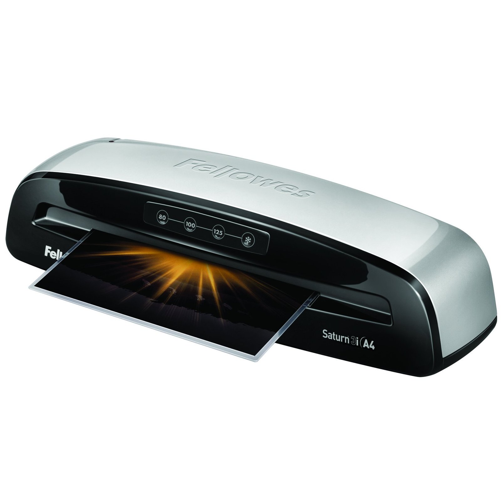 Fellowes Saturn 3i A4 Laminator Machine | InstaHeat Technology | 125 Micron | Jam-Free | Office & Commercial Use