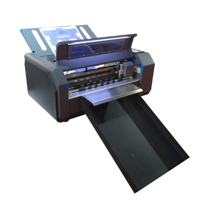 Namibind A3MAX 4 PRO Dual Head Auto Feeder Cutting Plotter with Rotary Creasing Wheel | 400 GSM | Touch Screen | Inbuilt WiFi | Servo Motor 3000g Force | Half Cut, Full Cut & Creasing