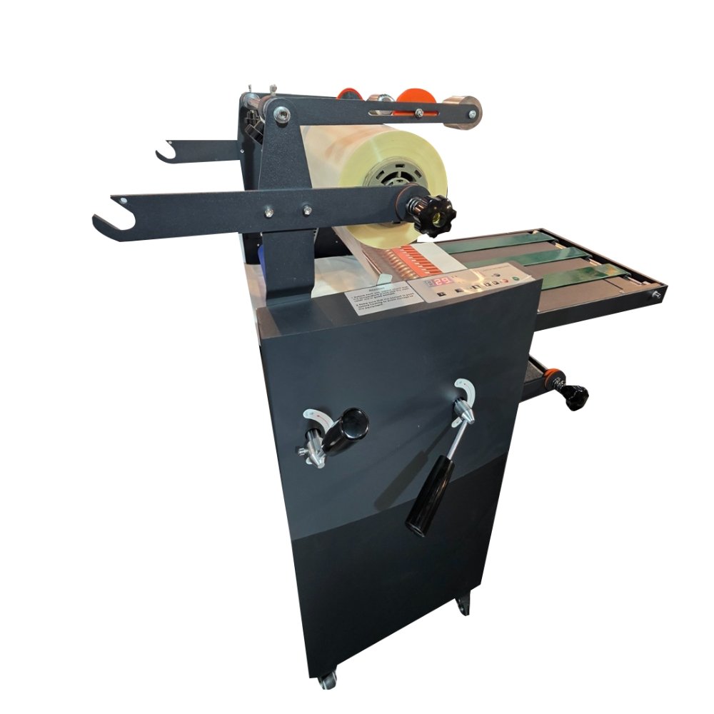 Namibind 14 Inch Thermal Lamination Machine with Trimming & Anti-Curl System | Hot & Cold Double Side Laminator | Industrial Roll Laminator - Image 3