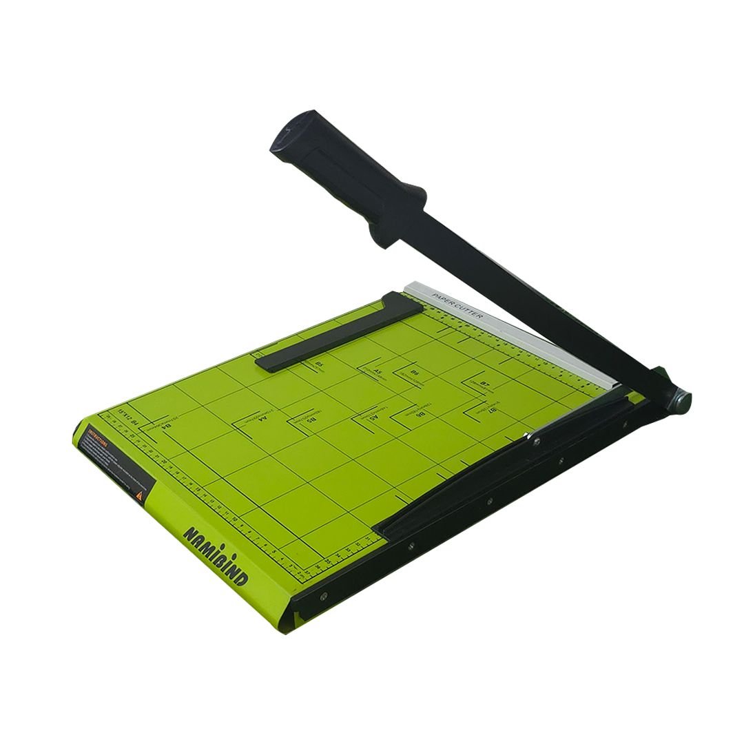 Namibind FC/B4 15"x12" Heavy Duty Paper Cutter & Guillotine Trimmer | Paper, Photo & Craft Cutting Machine | Suitable for B4, A4, B5, A5, B6 & B7 Sizes | Metal Base with Safety Guard - Image 3